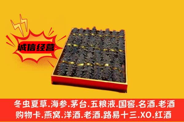 织金县回收海参